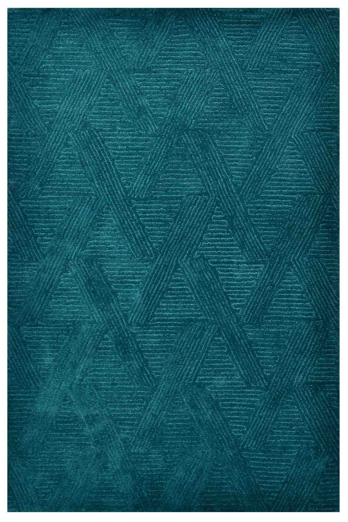 Teal Pattern Rug Texture Beaumont Teal Wool Rug | Modern Rugs Belrose | Rugs N Timber – Rugs 'N ...