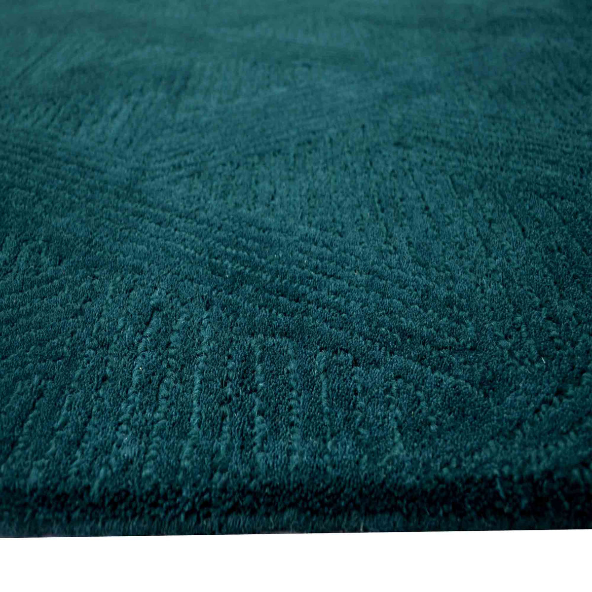 Beaumont Teal Wool Rug | Modern Rugs Belrose | Rugs N Timber