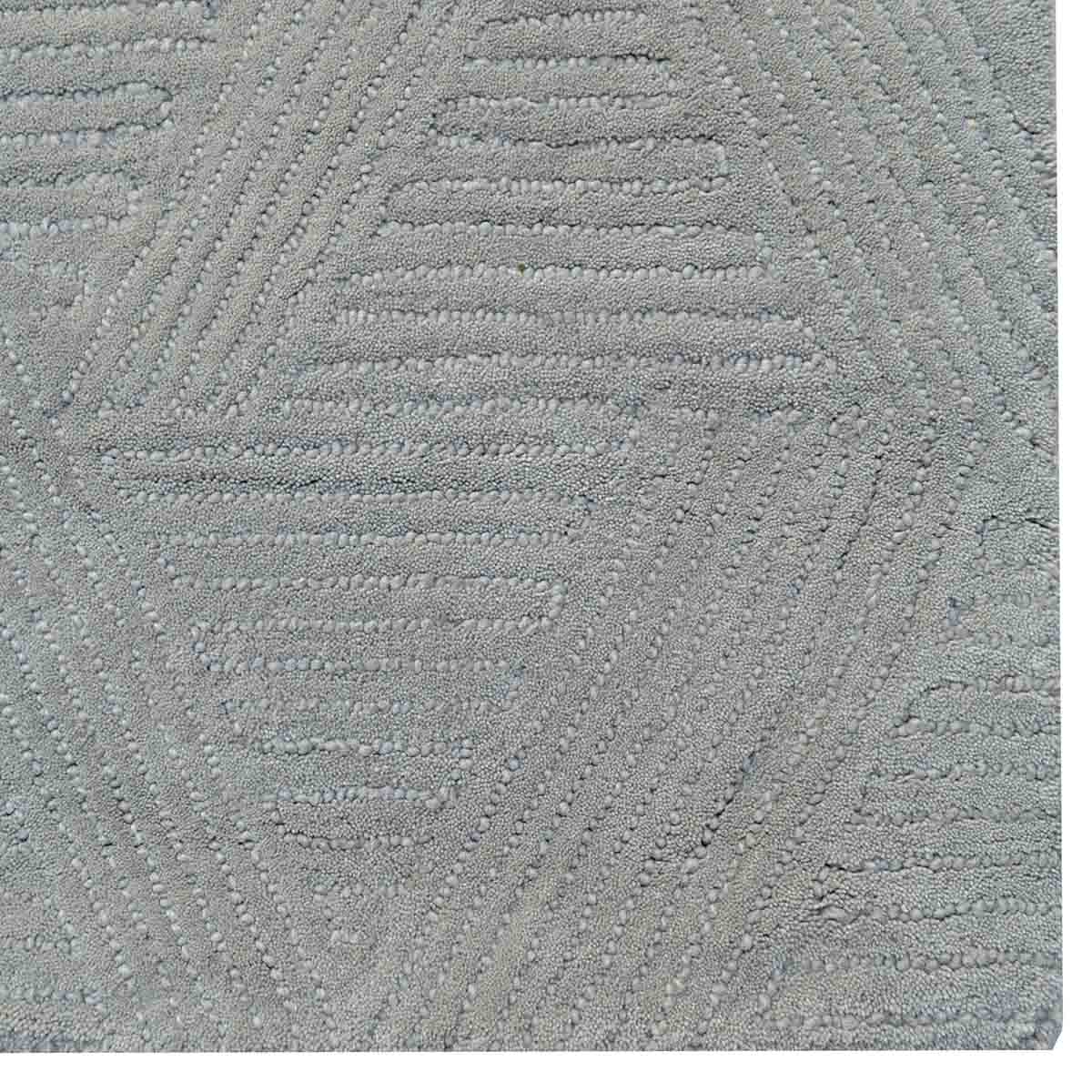 Beaumont Grey Wool Rug | Modern Rugs Belrose | Rugs N Timber