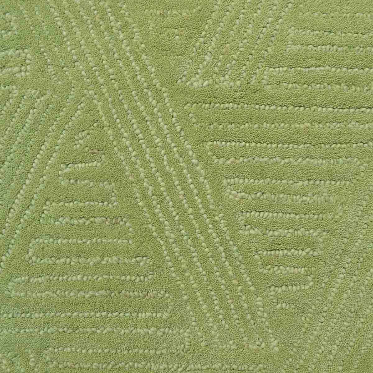 Beaumont Green Wool Rug | Modern Rugs Belrose | Rugs N Timber