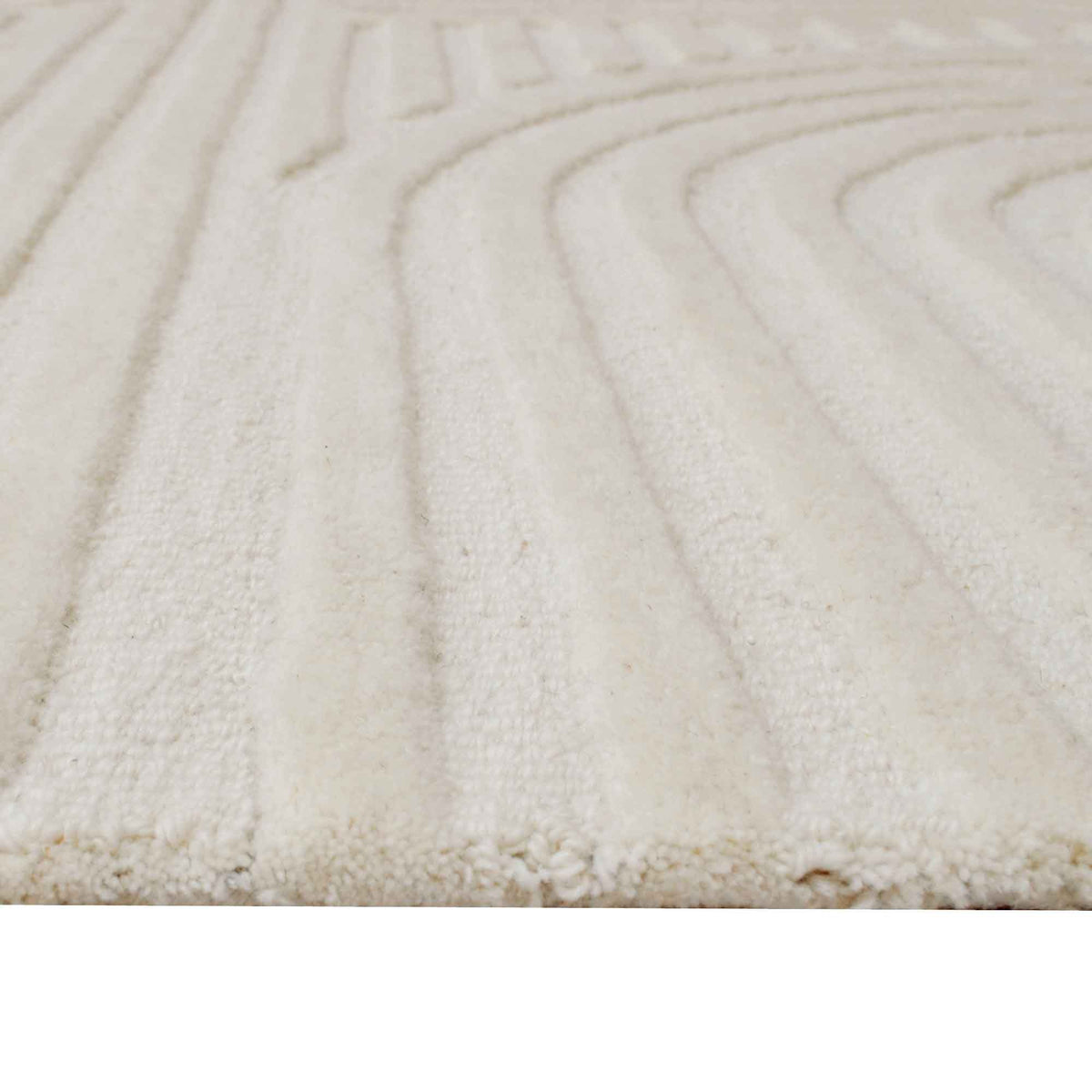 Tacomo Ivory Motion Rug