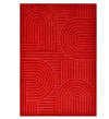 Tacomo Scarlet Motion Rug