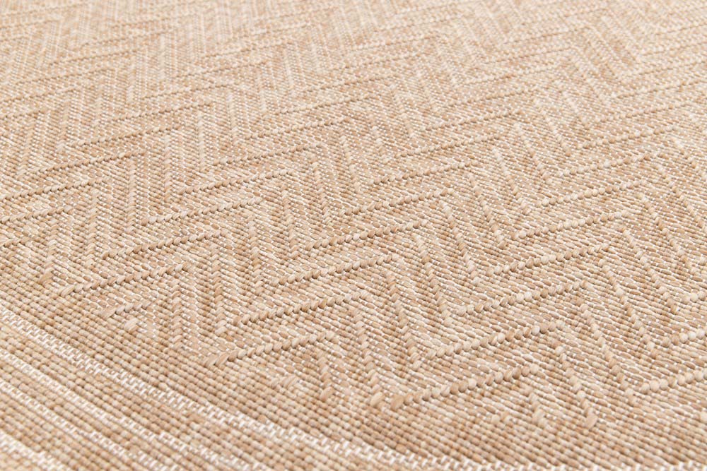 Oxford Chevron Round Rug