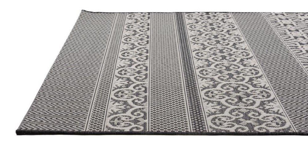 Rozelle Vintage Black Rug | Outdoor Rugs Belrose | Rugs N Timber