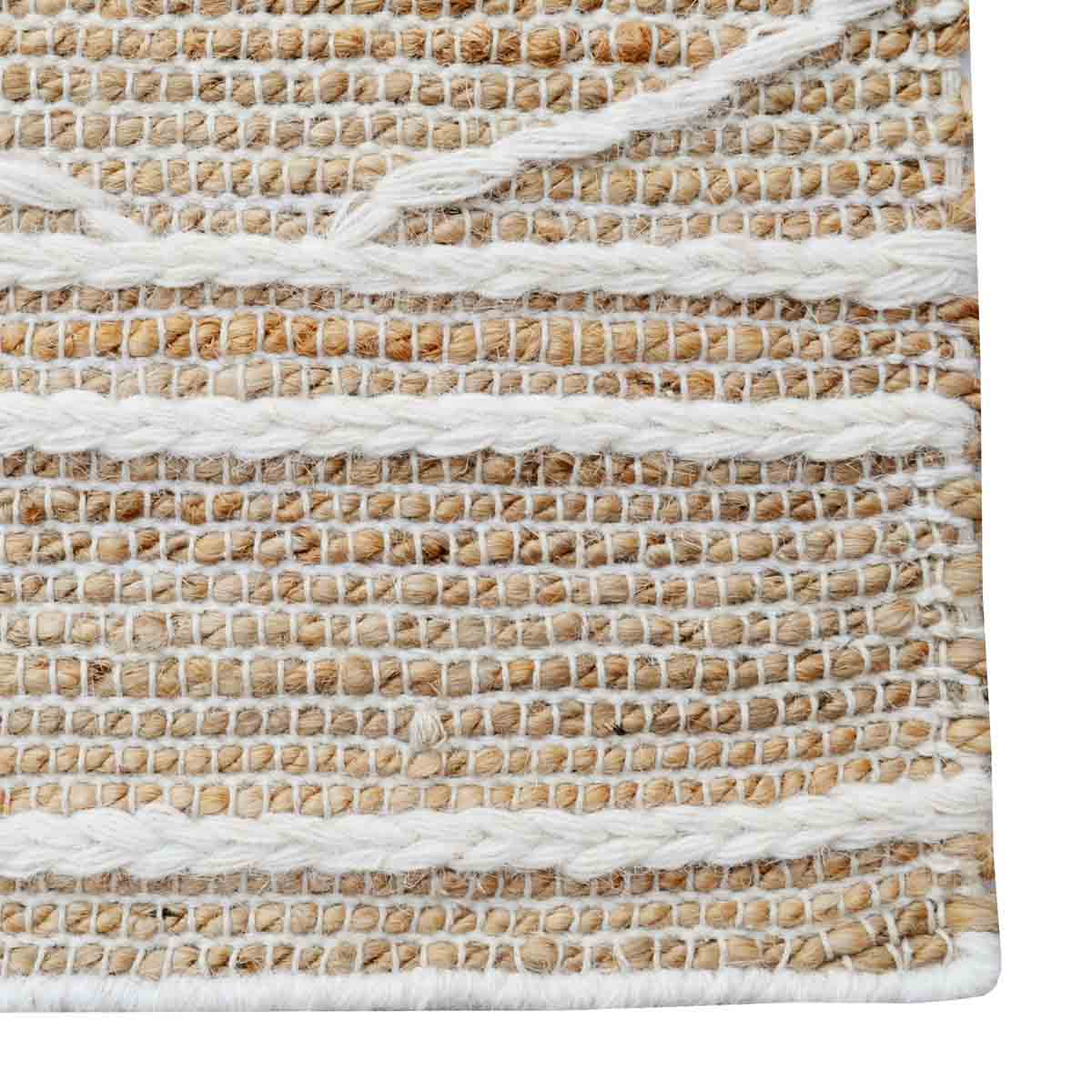 Malibu Lattice Jute Rug | Natural Fibre Rugs Belrose | Rugs N Timber