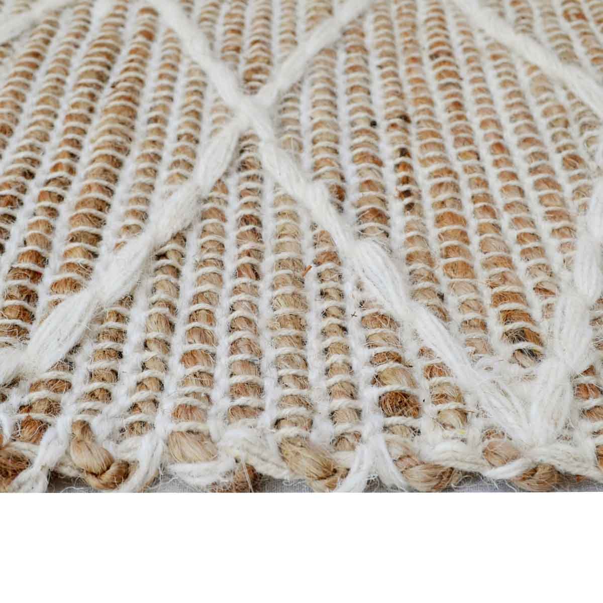 Malibu Lattice Jute Rug | Natural Fibre Rugs Belrose | Rugs N Timber