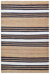 Pensacola Stripes Jute Rug | Natural Fibre Rugs Belrose | Rugs N Timber