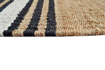 Pensacola Stripes Jute Rug | Natural Fibre Rugs Belrose | Rugs N Timber