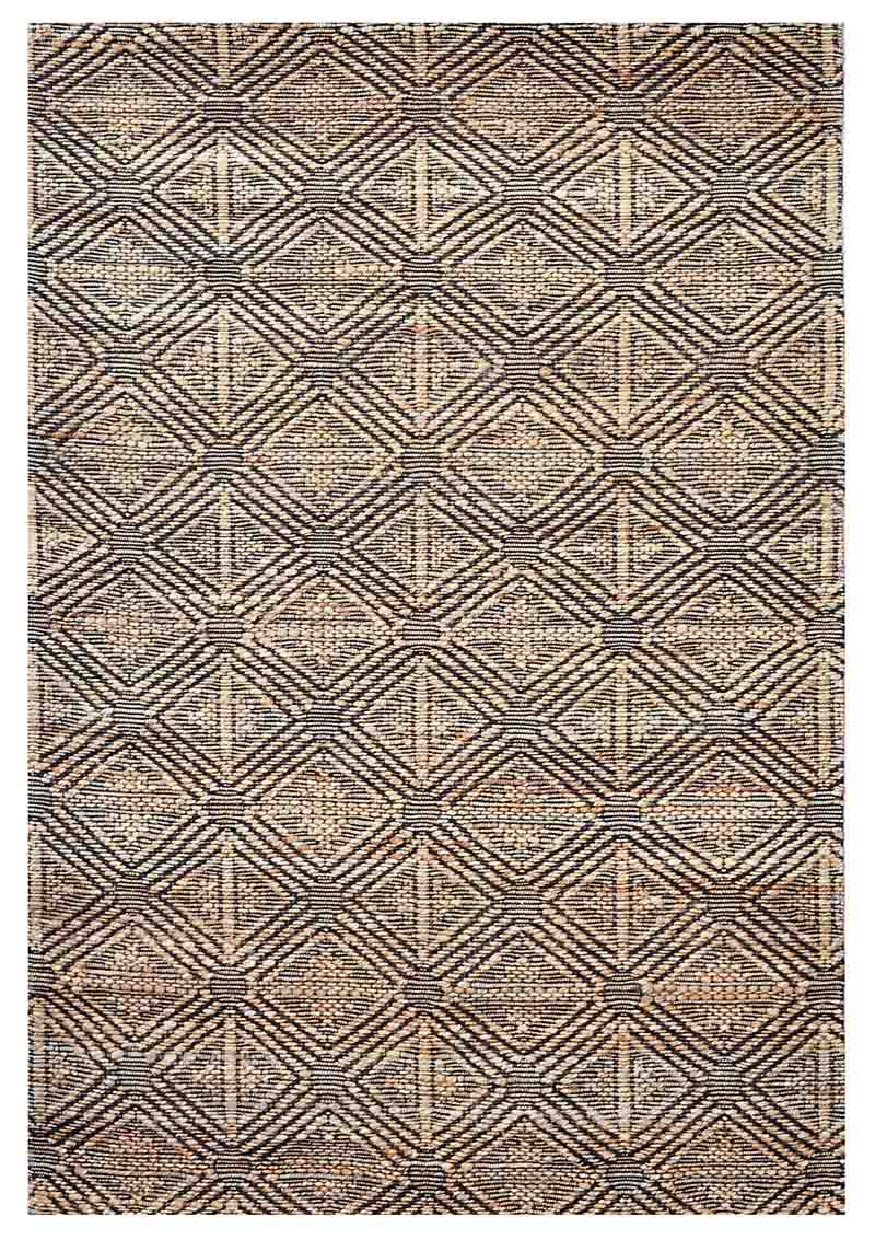 Tampa Diamonds Jute Rug | Natural Fibre Rugs Belrose | Rugs N Timber