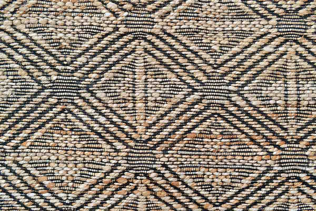 Tampa Diamonds Jute Rug | Natural Fibre Rugs Belrose | Rugs N Timber