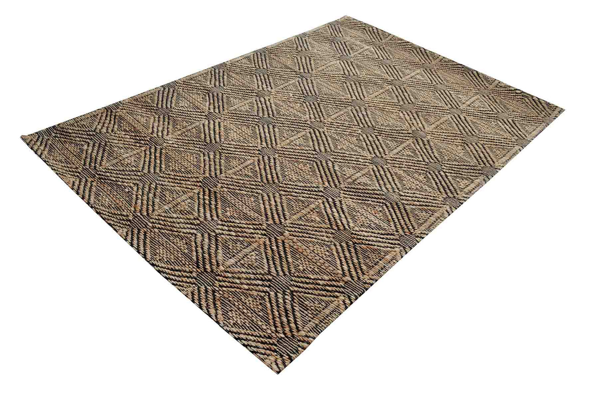 Tampa Diamonds Jute Rug | Natural Fibre Rugs Belrose | Rugs N Timber