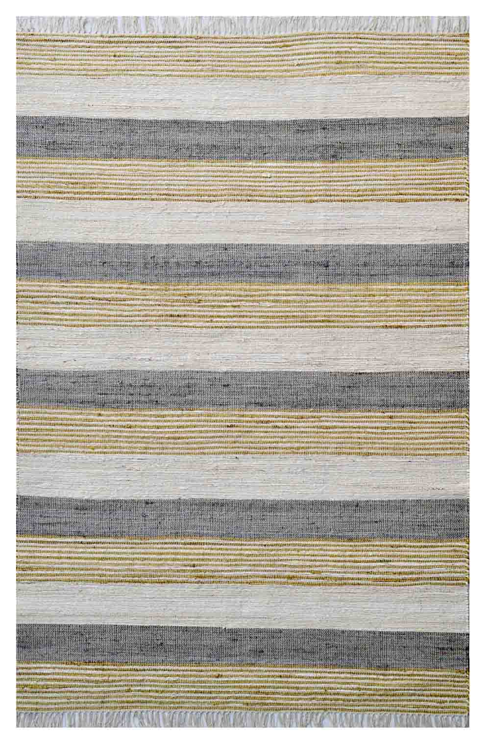 Daytona Stripes Jute Rug | Natural Fibre Rugs Belrose | Rugs N Timber