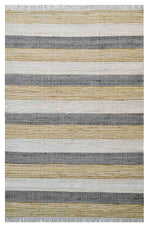 Daytona Stripes Jute Rug | Natural Fibre Rugs Belrose | Rugs N Timber