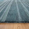 Copenhagen Teal Stripes Rug | Wool Rugs Belrose Sydney