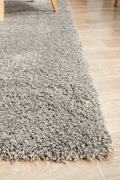Frida Silver Grey Rug | Shaggy Rugs Belrose | Rugs N Timber – Rugs 'N ...