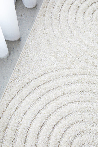Remi Ivory Gemini Rug | Modern Rugs Belrose | Rugs 'N' Timber