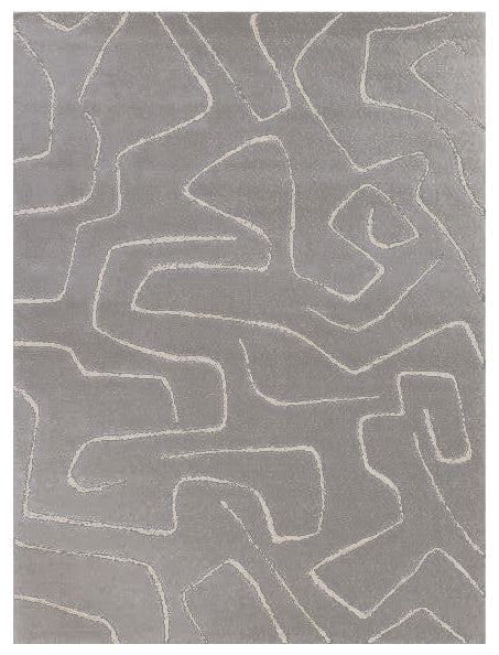 Bordeaux Grey Graffito Rug | Modern Rugs Belrose | Rugs N Timber