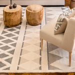 Bordeaux Cream Tribal Rug | Modern Rugs Belrose | Rugs N Timber