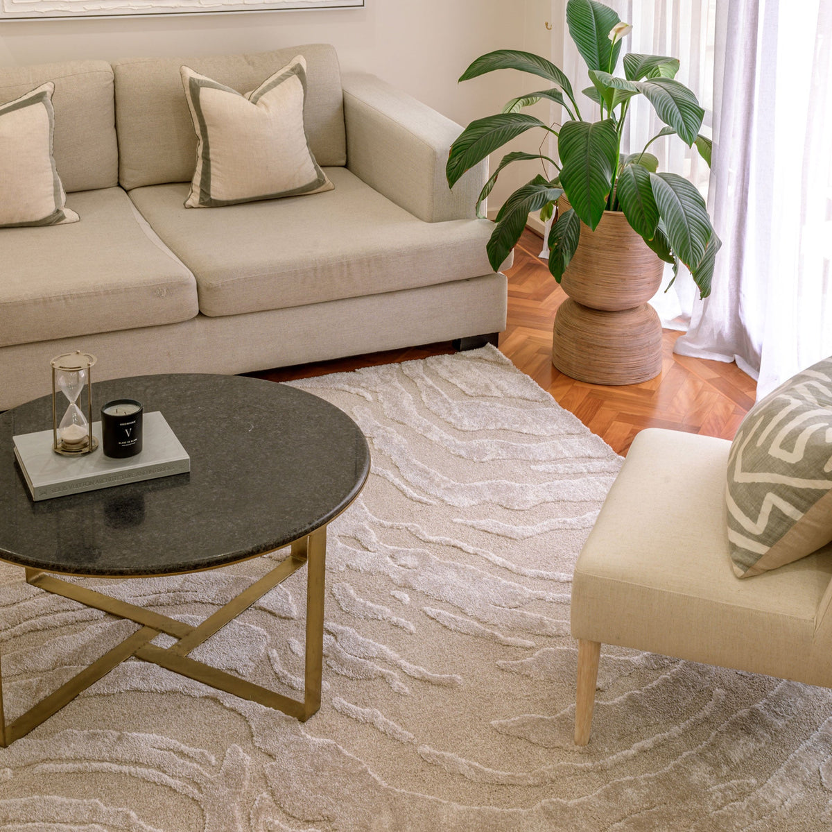 Bordaeux Rug Bordeaux Beige Dunes Rug | Modern Rugs Belrose | Rugs N Timber – Rugs ...