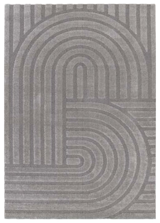 Bordeaux Grey Arches Rug | Modern Rugs Belrose | Rugs N Timber