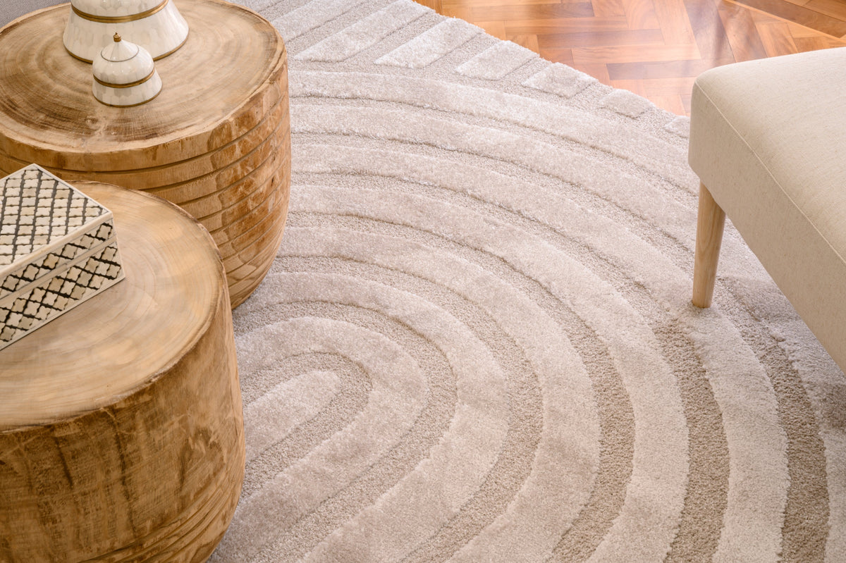 Bordaeux Rug Bordeaux Beige Arches Rug | Modern Rugs Belrose | Rugs N Timber – Rugs ...