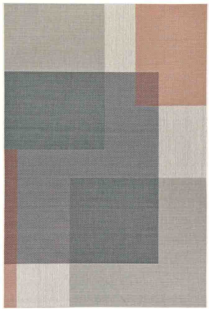 Phillip Bay Oceanic Blocks Rug