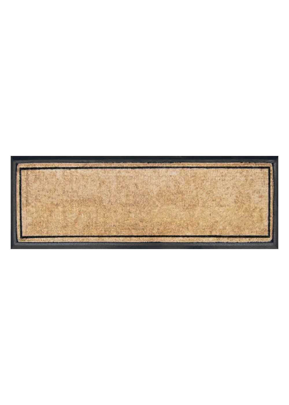 Master Coir & Rubber Double Doormat - Plain