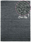 Opal Midnight Grey Rug | Wool Rugs Belrose | Rugs N Timber