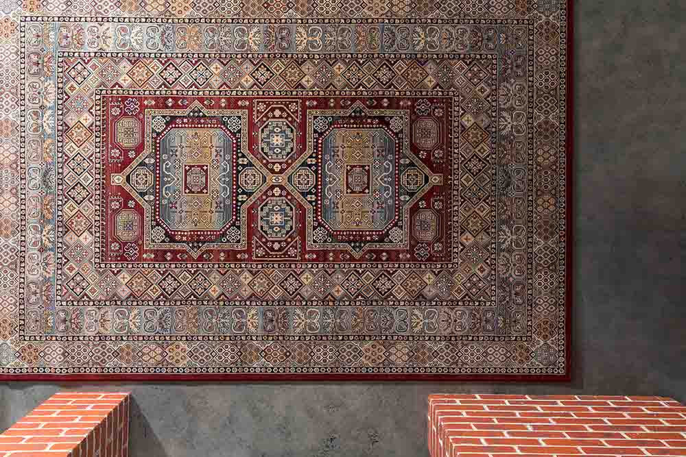 Kian Red Empire Rug | Traditional Rugs Sydney