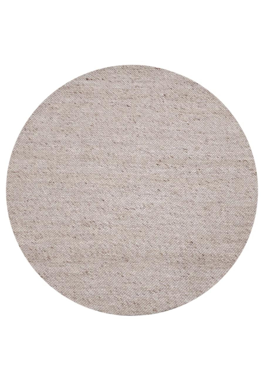 Opal Off-White Round Rug