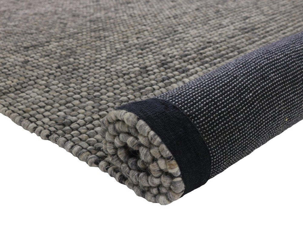 Neutral Bay Grey Wool Rug | Modern Rugs Belrose | Rugs N Timber