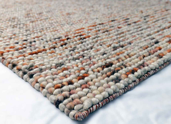 Balmain Copper Textured Rug | Wool Rugs Belrose | Rugs N Timber – Rugs ...