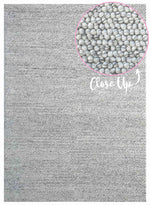 Balmain Oyster Textured Rug | Wool Rugs Belrose | Rugs N Timber