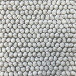 Balmain Silver Textured Rug | Wool Rugs Belrose | Rugs N Timber