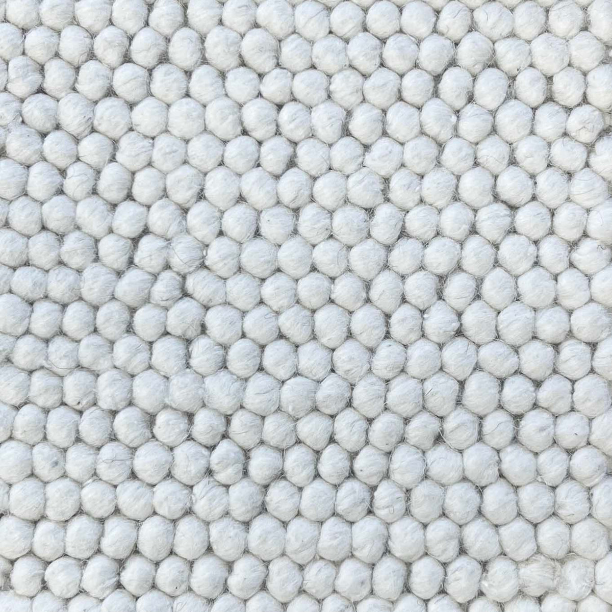 Balmain White Textured Rug | Wool Rugs Belrose | Rugs N Timber