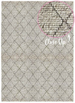 Diamond Off-White Rug | Wool Rugs Belrose | Rugs N Timber