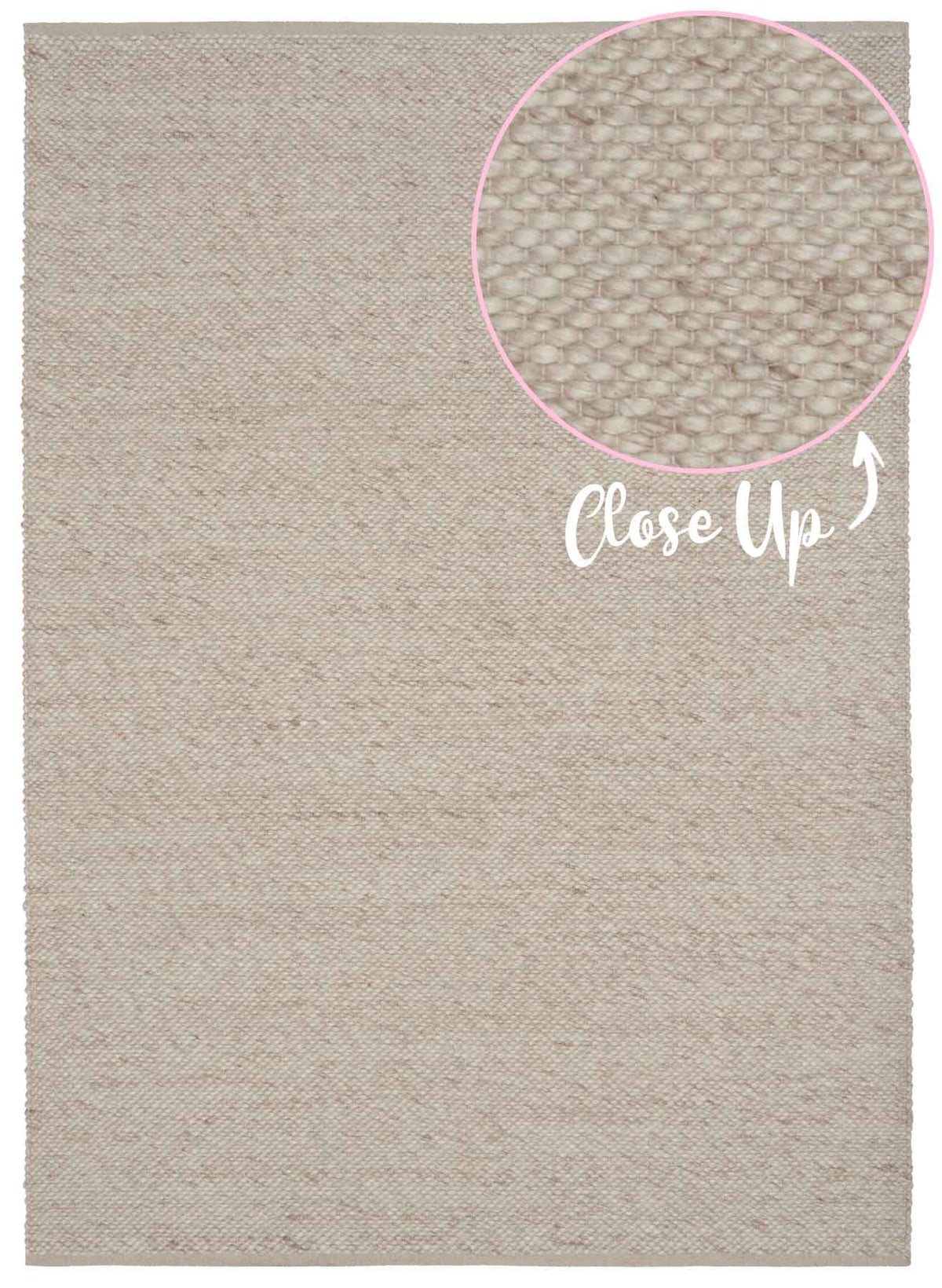 Our Opal Rug Collection has a tight handwoven pile made from Wool & Viscose. See it in our Rugs N Timber Belrose Showroom.