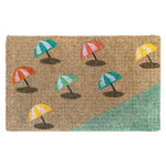 FM2 Premium Thick Coir Doormat - Umbrellas