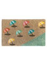 FM2 Premium Thick Coir Doormat - Umbrellas