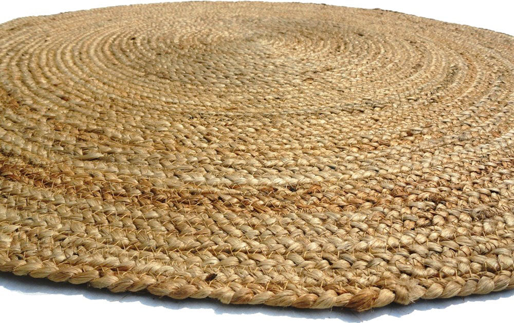 Palm Beach Round Jute Rug | Natural Fibre Rugs Belrose | Rugs N Timber