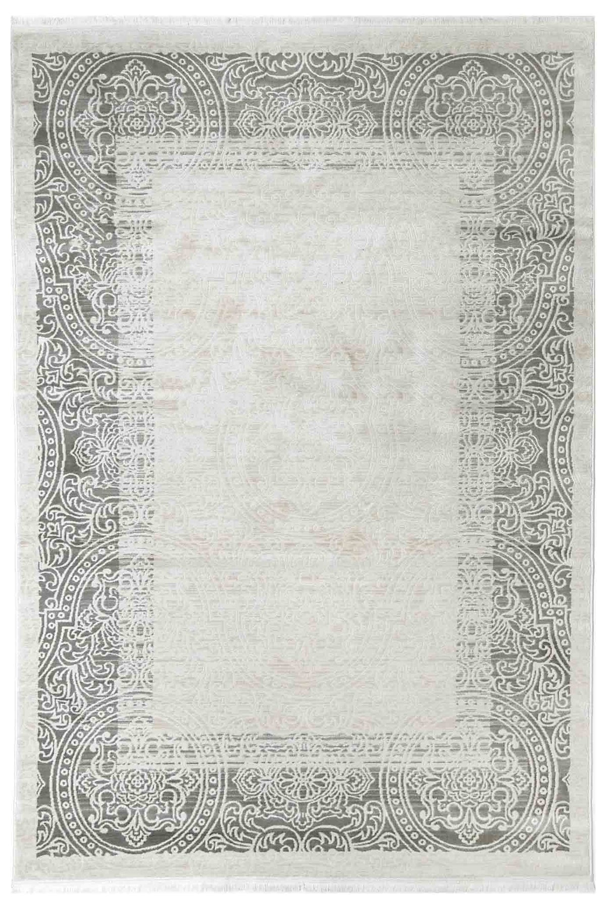 Salvador Ivory Border Rug