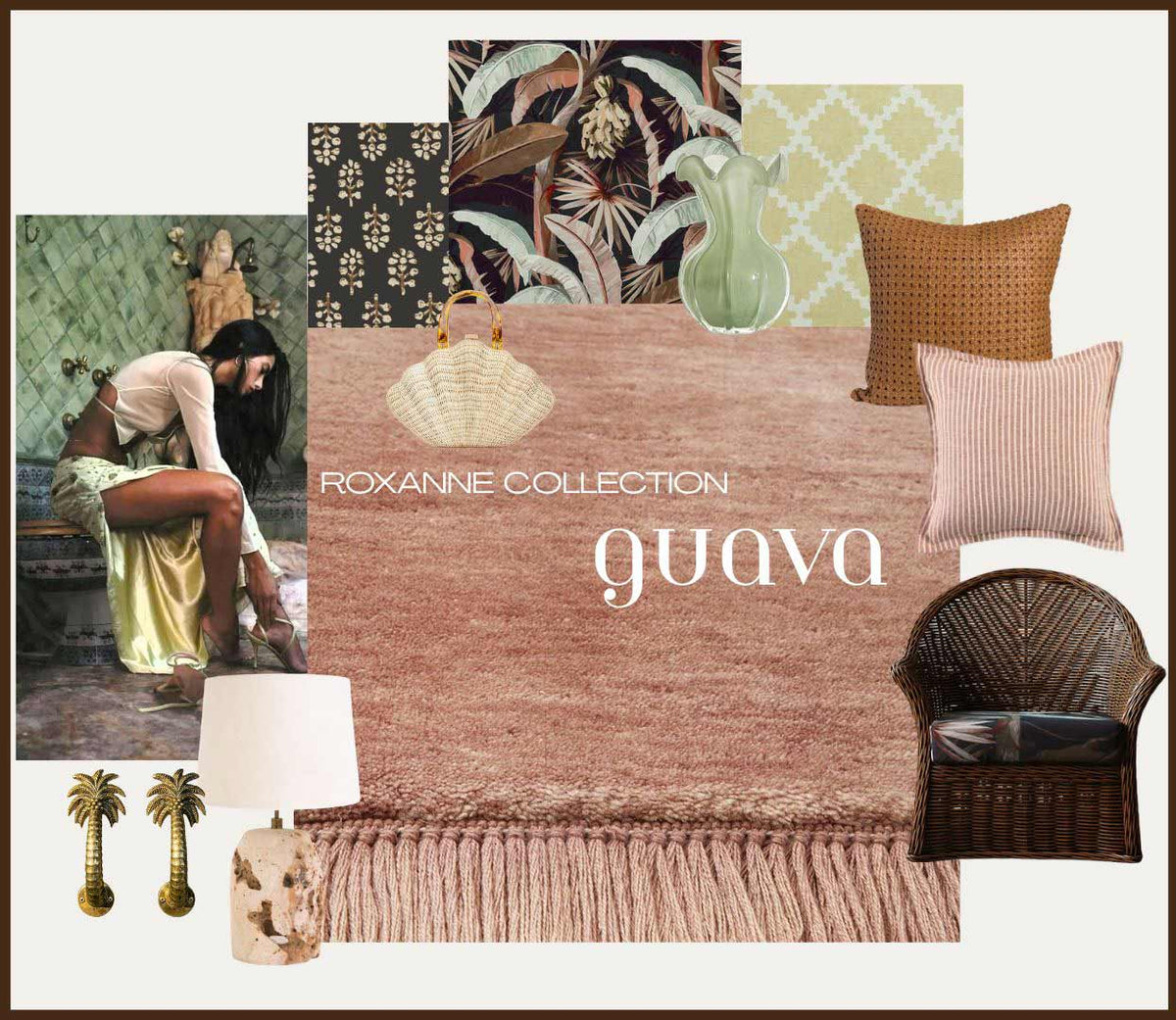 St Kitts - Roxanne Guava Rug