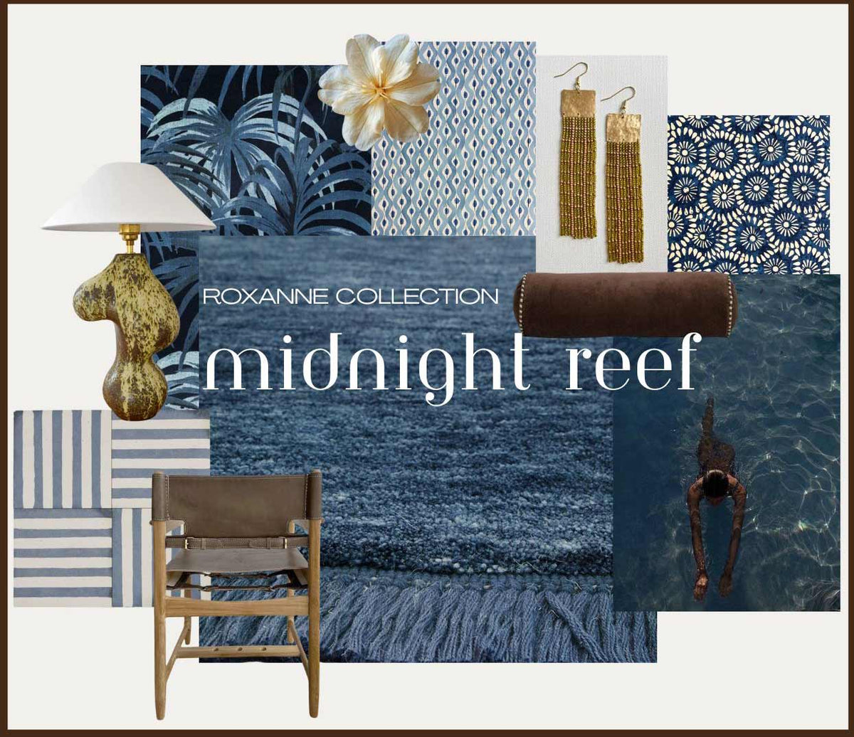 St Kitts - Roxanne Midnight Reef Rug