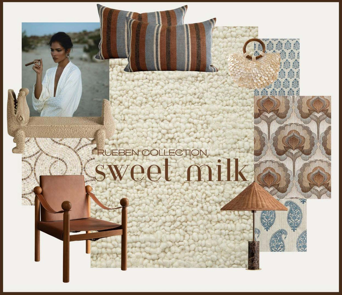 St Kitts - Rueben Sweet Milk Rug