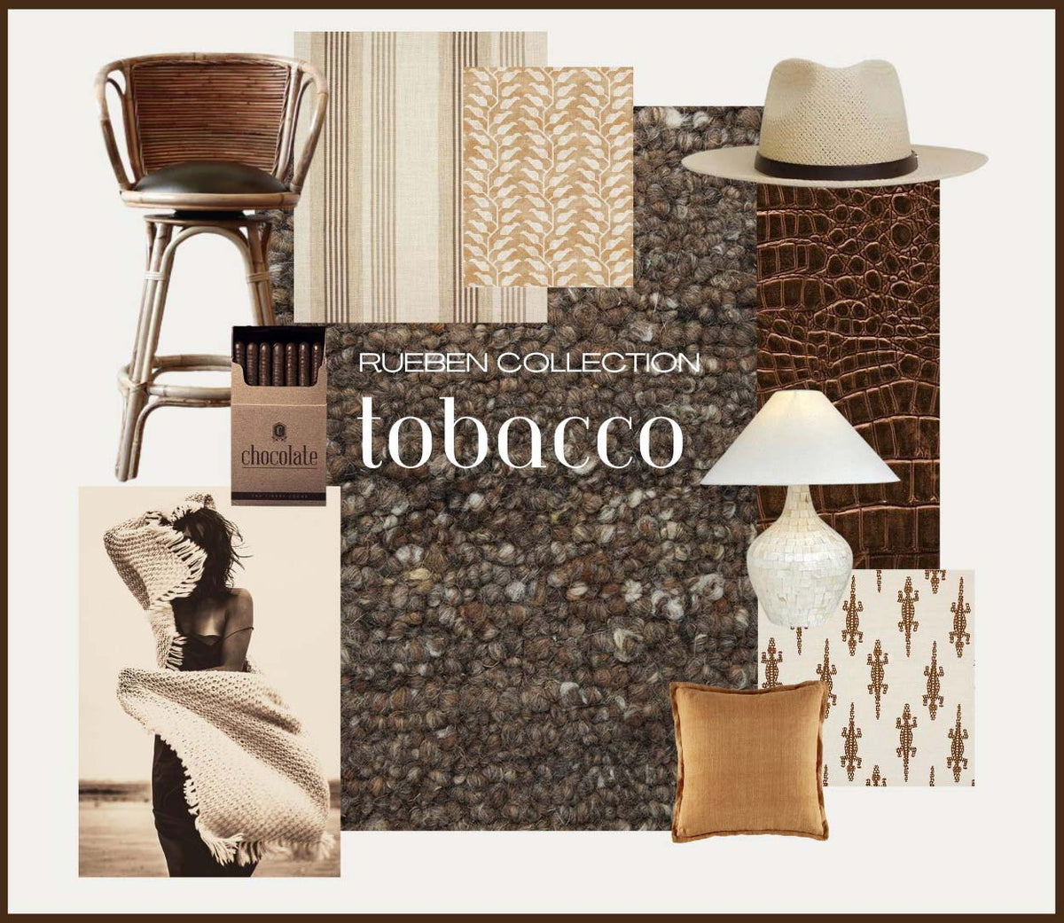 St Kitts - Rueben Tobacco Rug