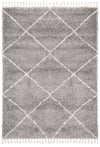 Catalina Silver Diamonds Rug