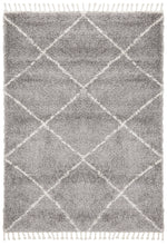 Catalina Silver Diamonds Rug