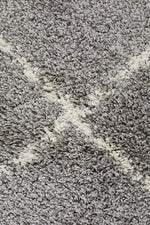 Catalina Silver Diamonds Rug