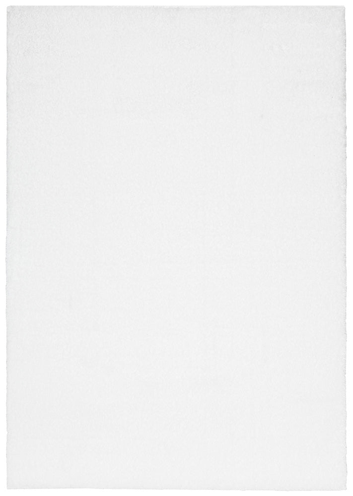 Fiona White Rug | Shaggy Rugs Belrose | Rugs N Timber