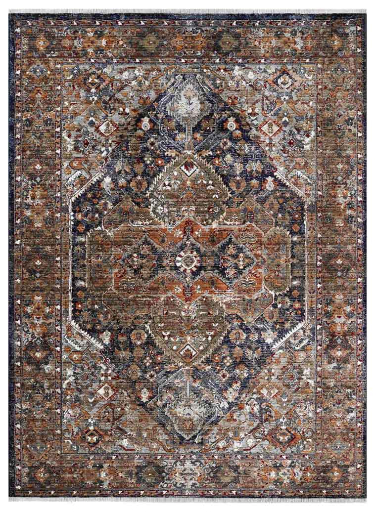 Collaroy Navy Afghan Rug | Traditional Rugs Belrose | Rugs N Timber ...